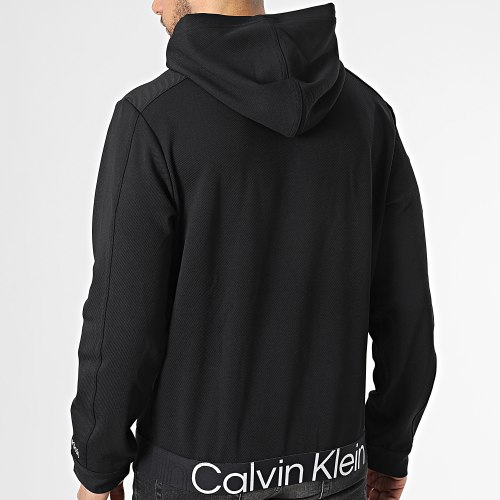 Sweat Zippé Capuche GMS3W301 Noir