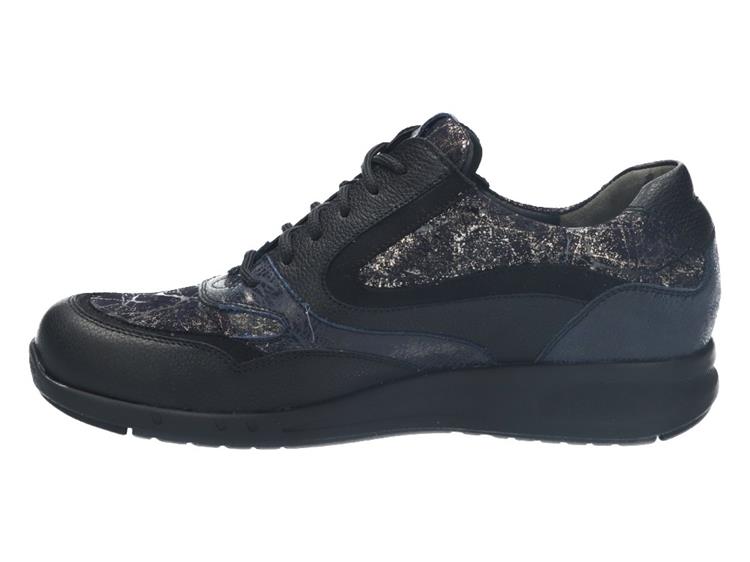Durea 6306 wijdte K ZWART/BLAUW
