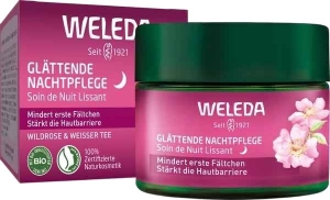 Weleda Nachtpflege glättend Wildrose & weisser Tee, 40 ml