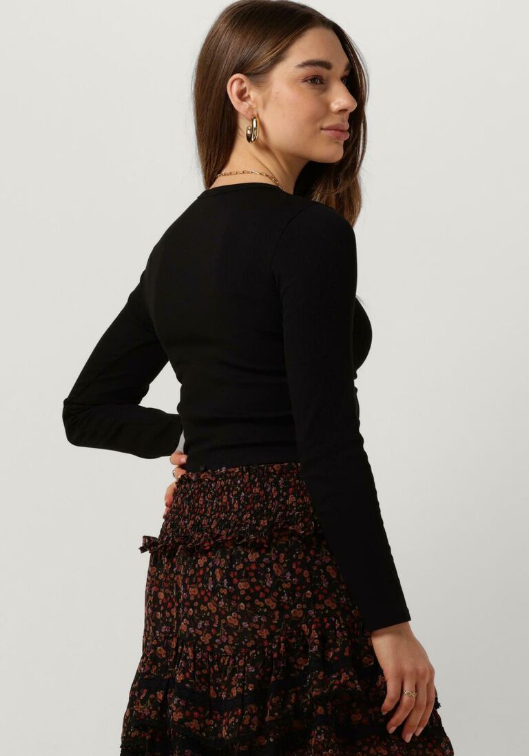 MODSTR\u00D6M zwarte modstr&ouml;m  igormd ls crop top