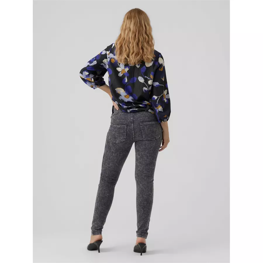 mama;licious Umstandsleggings MLCELINA Black Denim