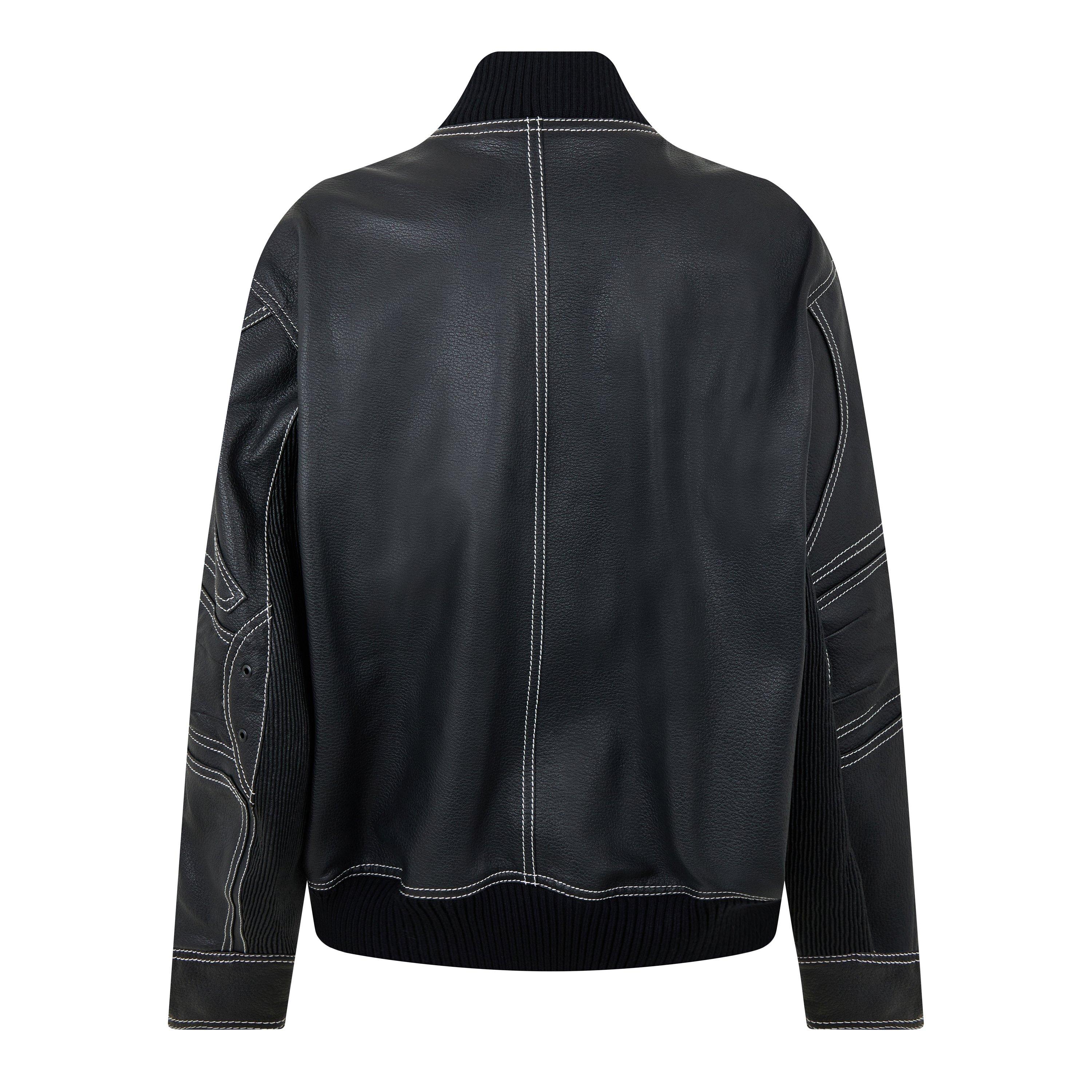 Off White Leather Jacket