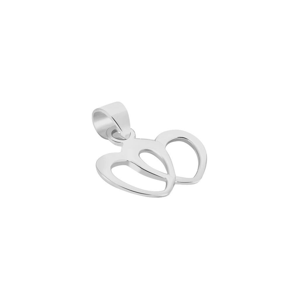 Pendentif Lehinaae Argent Blanc