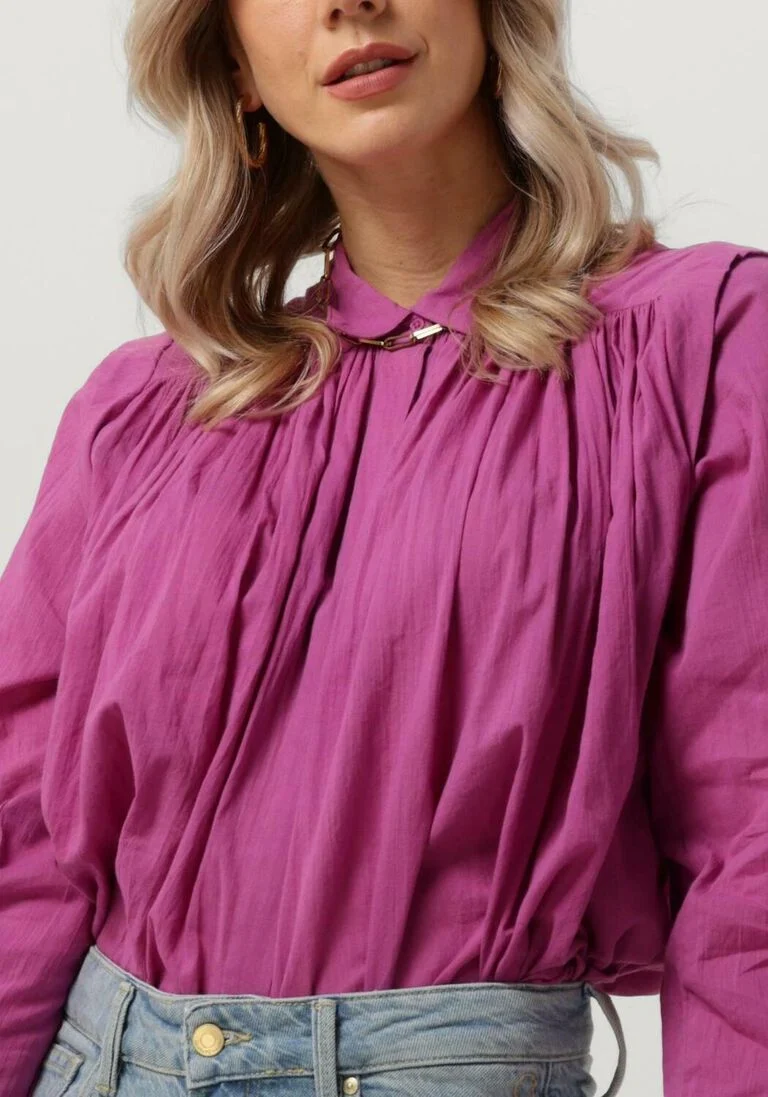 CIRCLE OF TRUST paarse circle of trust blouse agnes blouse