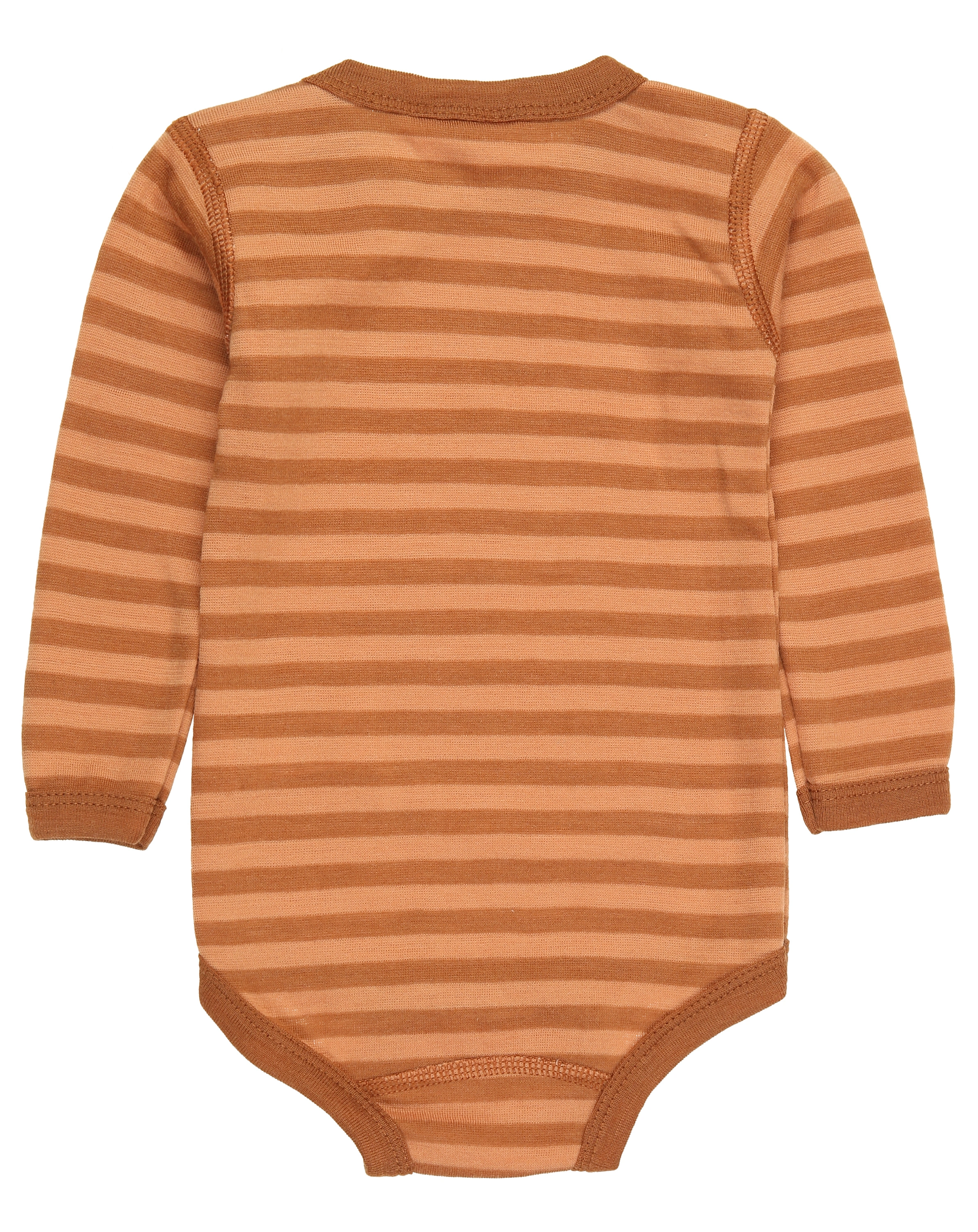 Langarm-Body 618 - STRIPE BABY in copper