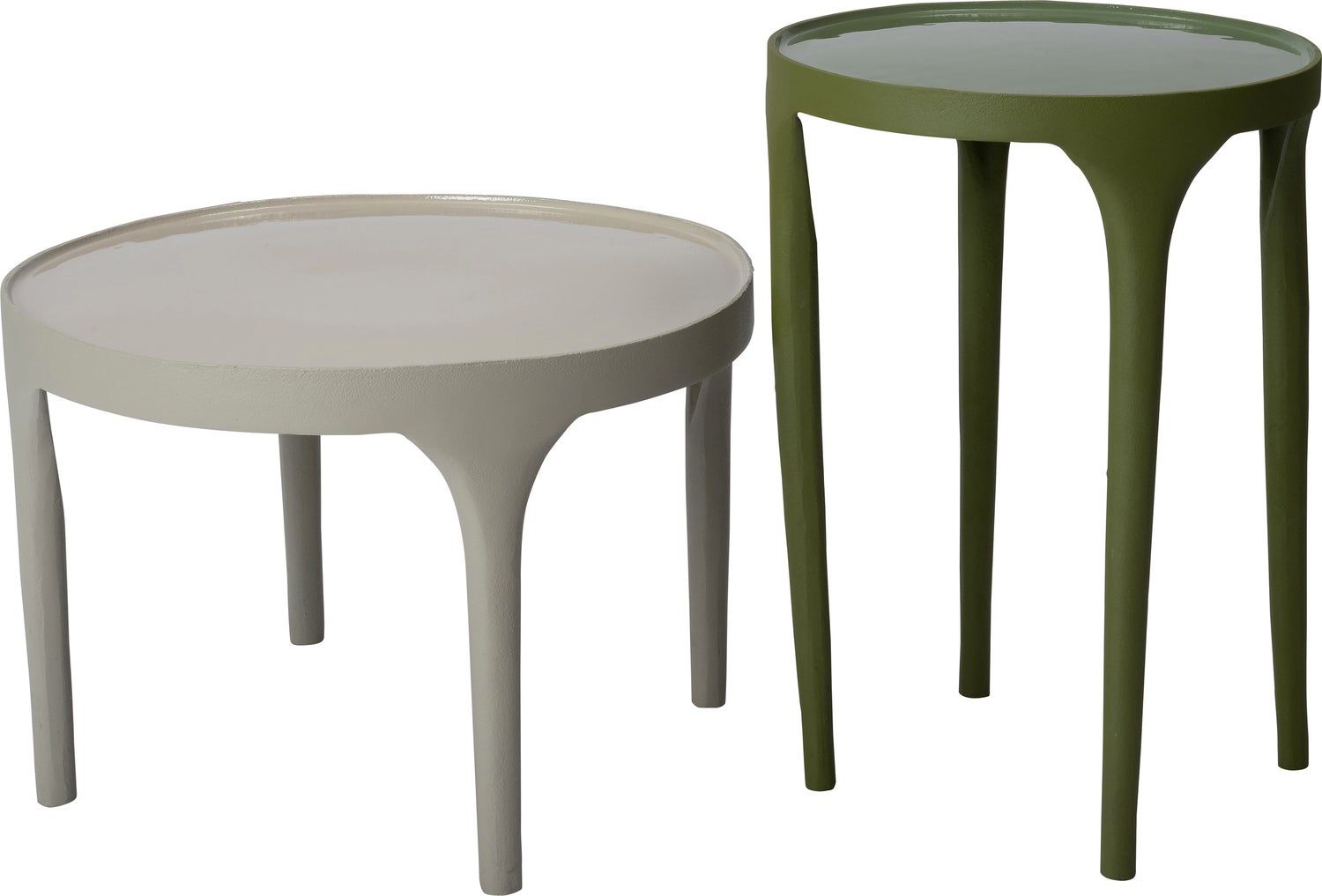 Intratuin bijzettafel Mira groen D 36 H 51 cm