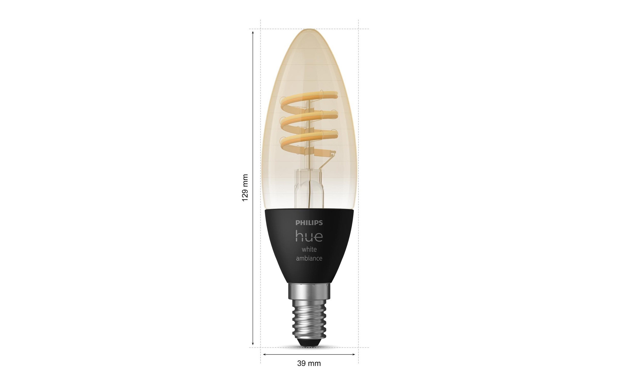 Philips Hue Spezialleuchtmittel »White Ambilight« E14 2 Stk.