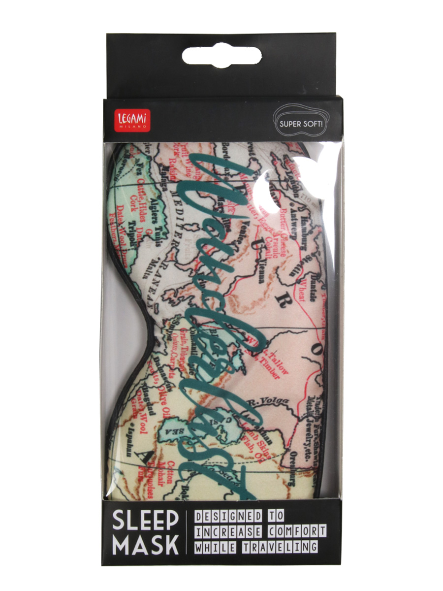 Masque de voyage Legami Wonderlust