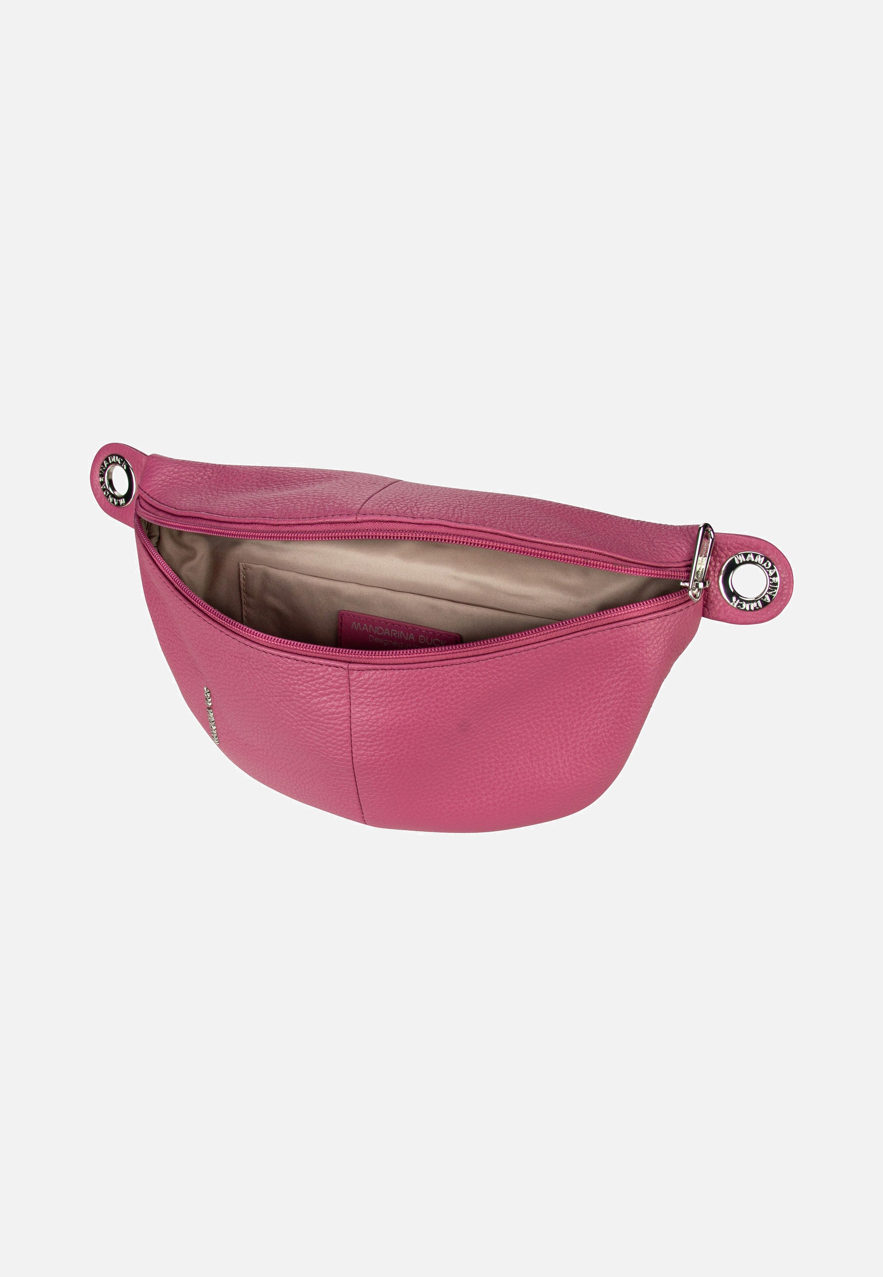 Mellow Leather Bum Bag FZT73 Red Violet - Bauchtasche