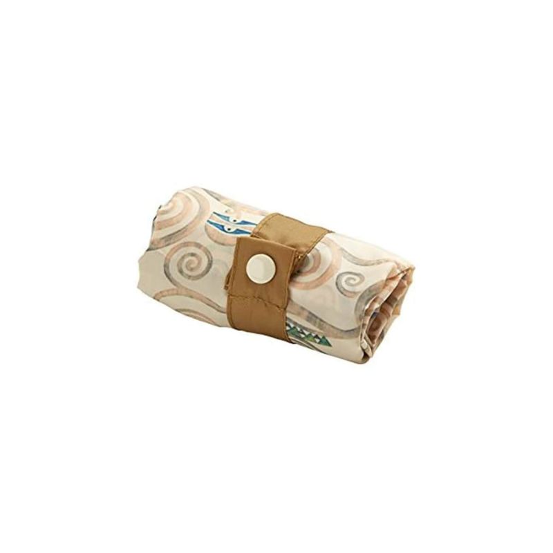 Sac shopping pliable avec pochette zip 50cm Gustave Klimt The Fulfilment Bag