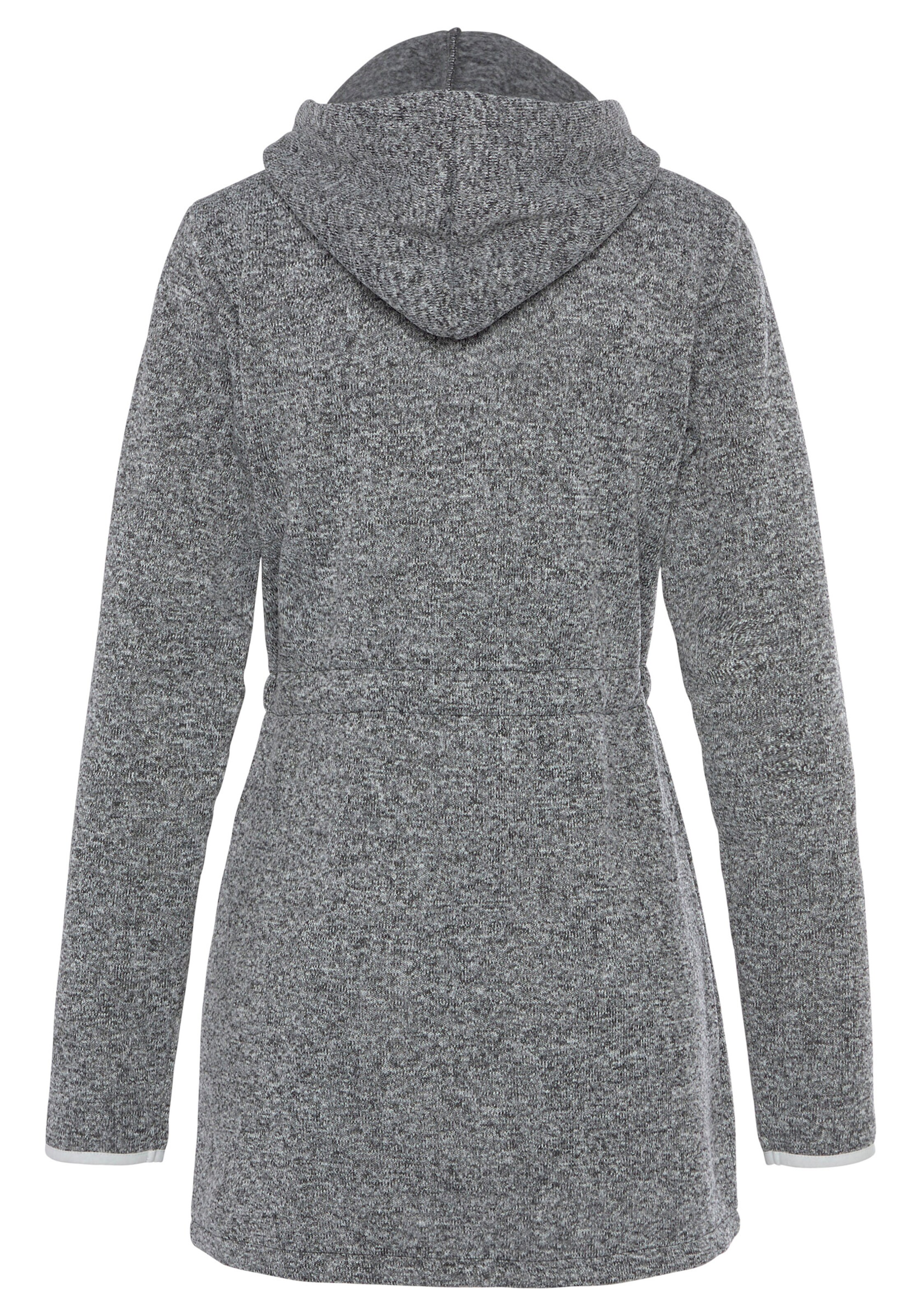 LASCANA Fleecejacke in anthracite