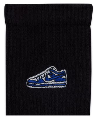 Chaussettes Nike Everyday Plus Noir Unisexe