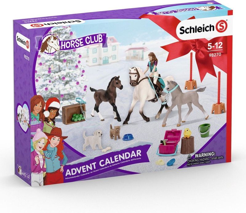 Schleich - Horse Club - Adventskalender 2021 - Kinderspeelgoed voor Jongens en Meisjes - 5 tot 12 jaar