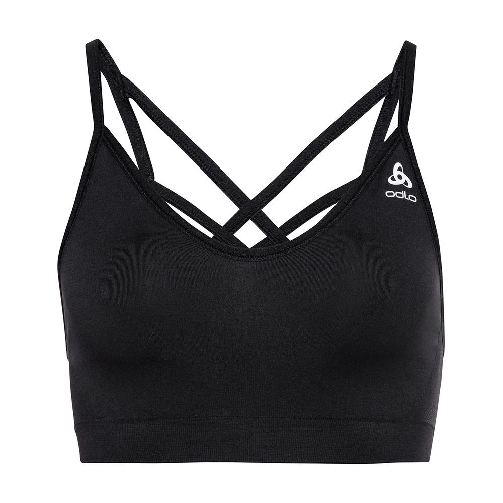 Odlo SEAMLESS SOFT - Brassière Femme black/grey melange