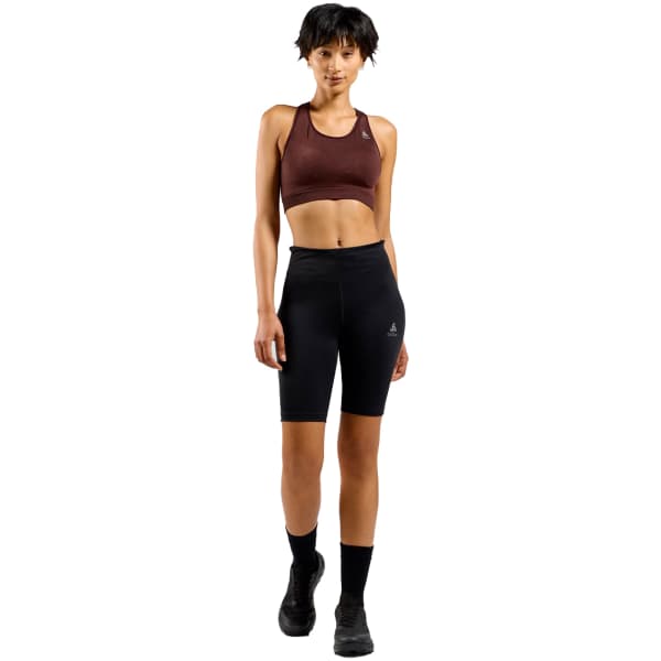 Brassière trail ODLO SEAMLESS MEDIUM CERAMICOOL SPORT BRA FUDGE MELANGE
