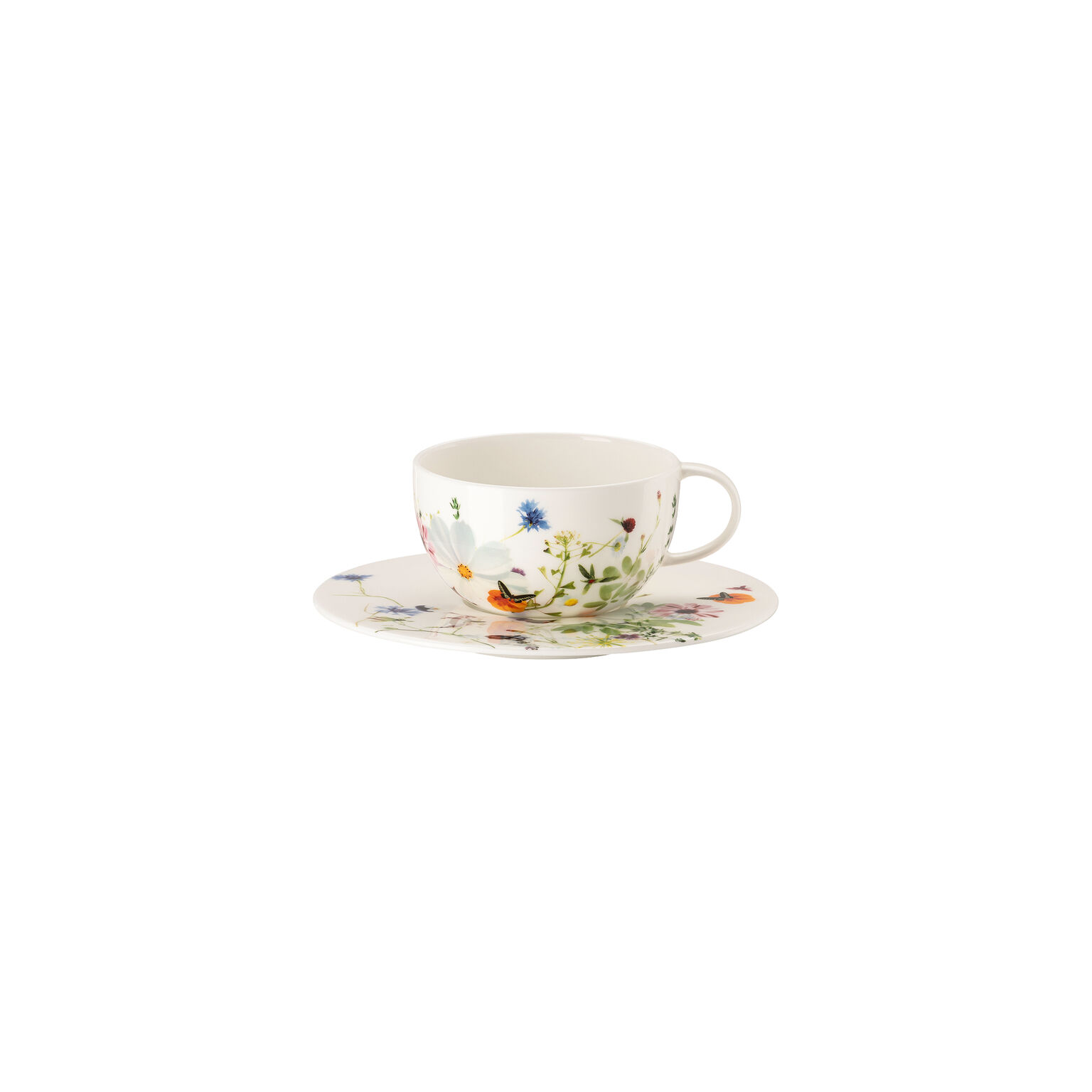 Brillance Bone China Grand Air Tee-/Cappuccino-Untertasse