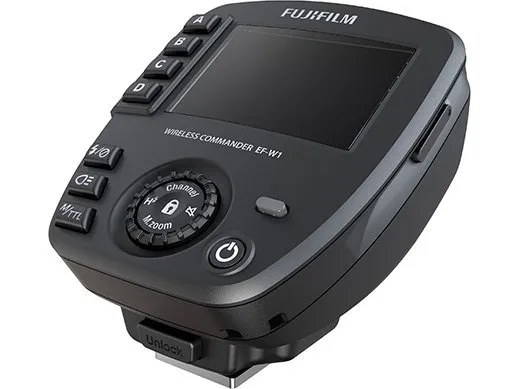 Fujifilm Wireless Commander EF-W1 - Trådløs flash synkroniserings transceiver - for GFX 100, 50; X Series X100, X-E3, X-H1, X-H2S, X-Pro3, X-S10, X-T20, X-T3, X-T30, X-T4