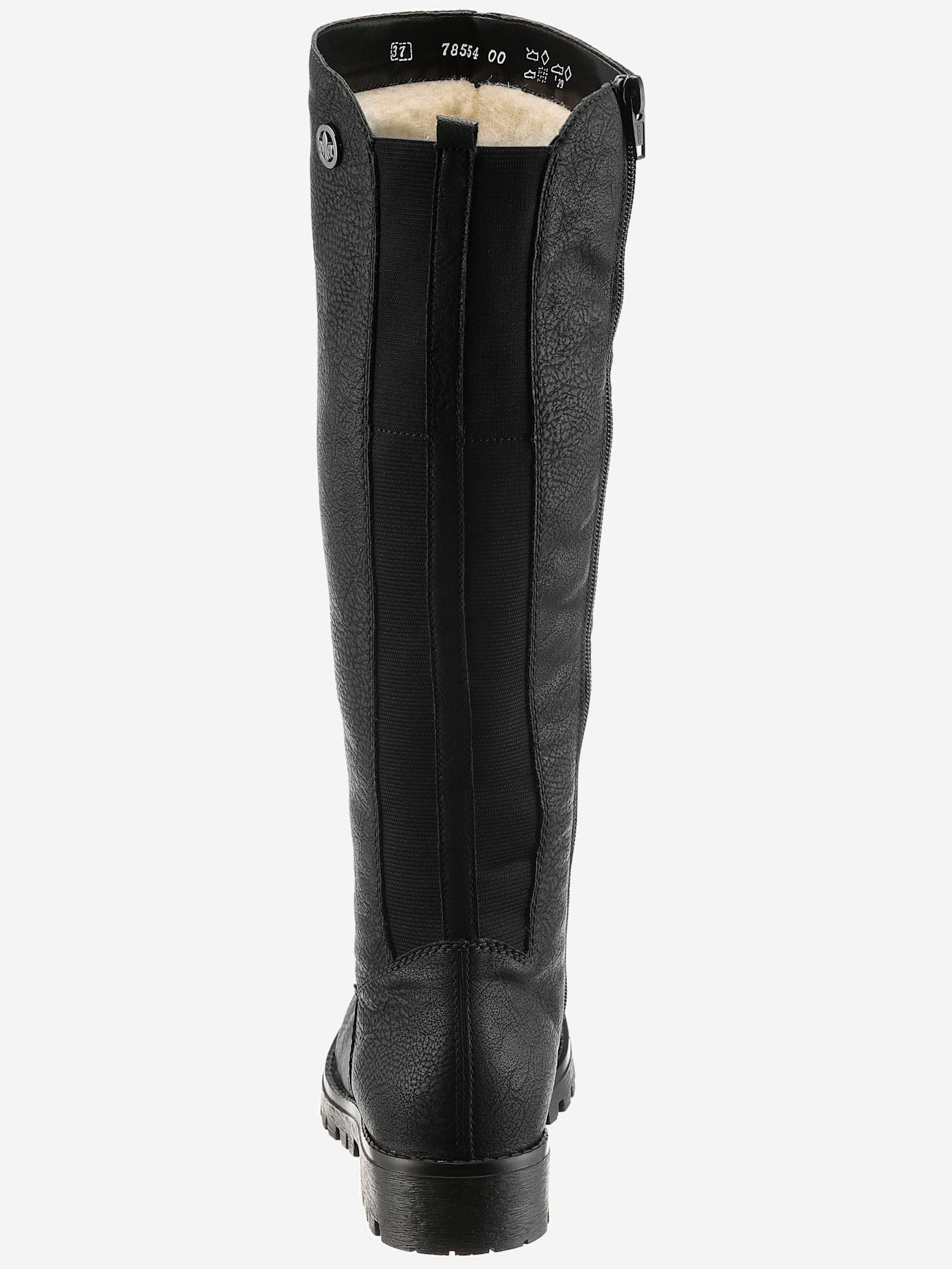 Bottes d'hiver, empiècement extensible au dos