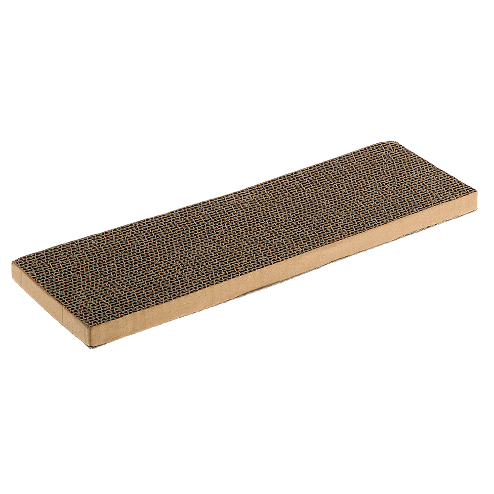 Griffoir double-face pour chats pa 5650 small, un côté en tapis, un en robuste carton