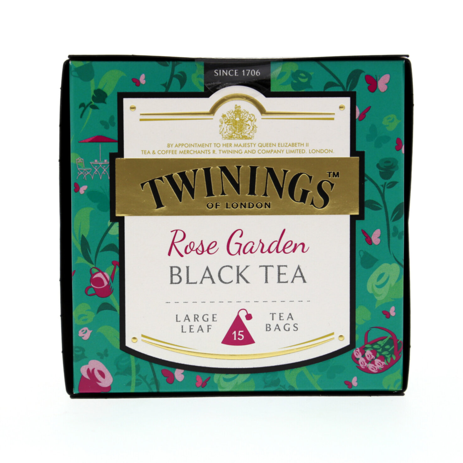 Twinings Rose Garden Black Tea 15 Portionen