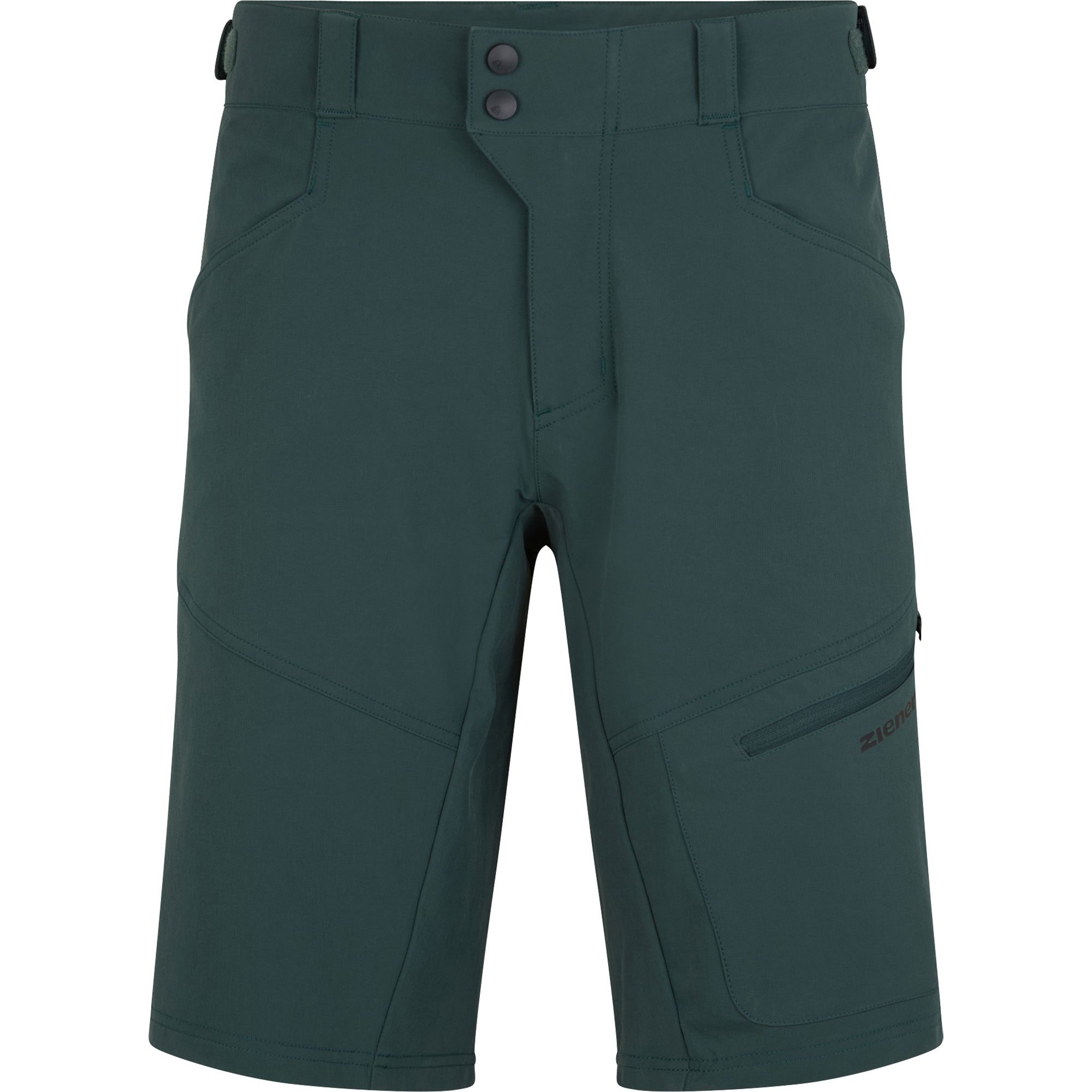 Ziener Nelat X-Function Bike Shorts Herren dark jungle