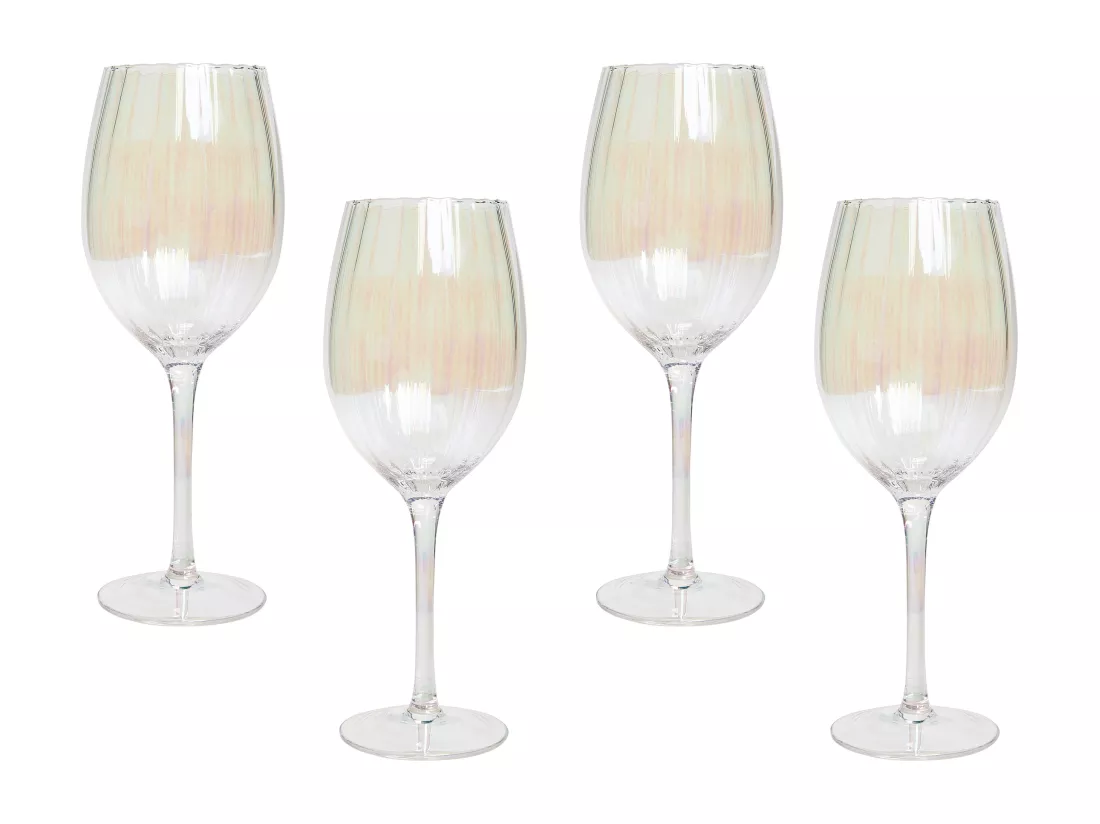 Lot de 4 verres à vin MORGANITE 530 ml Transparent