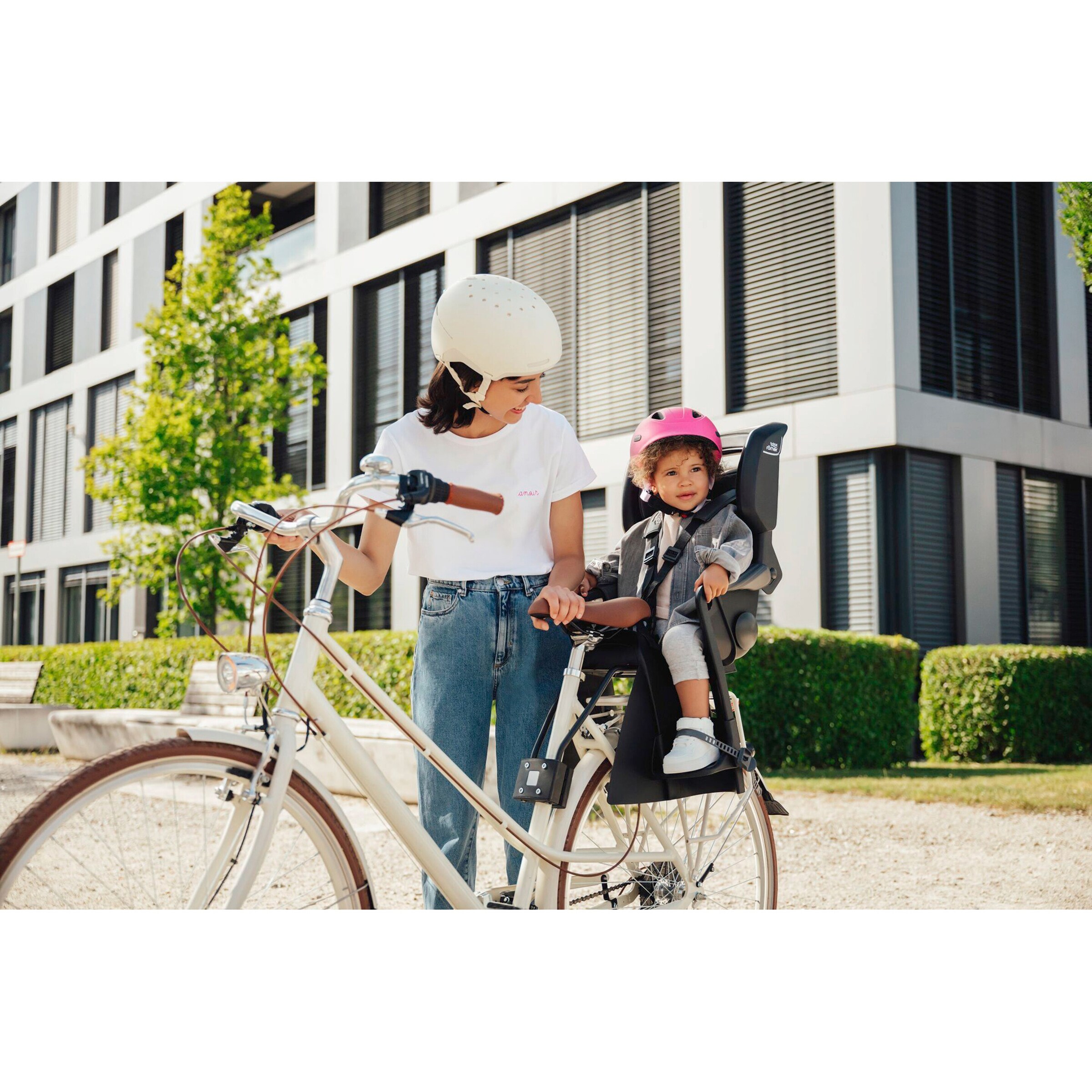 Britax Römer Kinderfahrradsitz JOCKEY PRO mineral grey