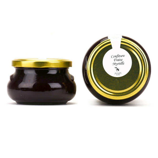 Confiture fraise myrtille