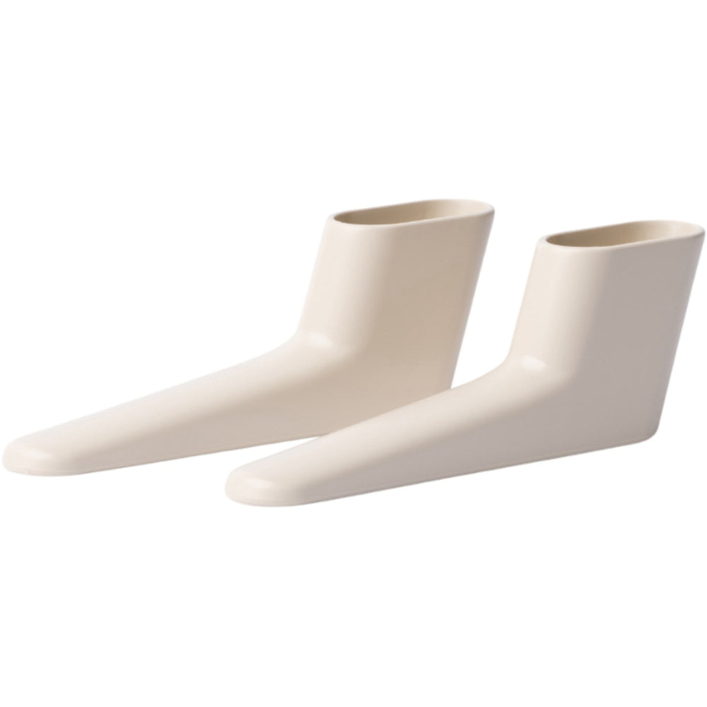 Køb KAOS Cream Anti Tilting Slippers Til Wooden Højstol