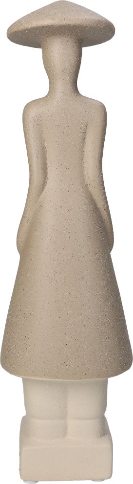 HD Collection beeld beige 9 x 8 x 31,5 cm