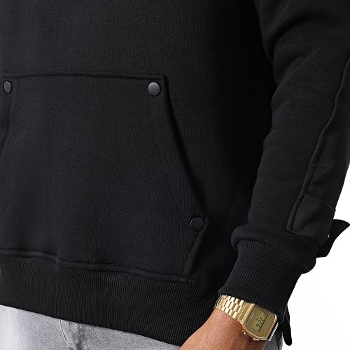 Sweat Capuche OTS-6 Noir