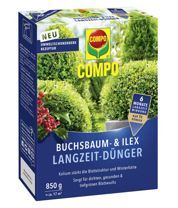 COMPO Buchsbaum- & Ilex Langzeit-Dünger, 850
