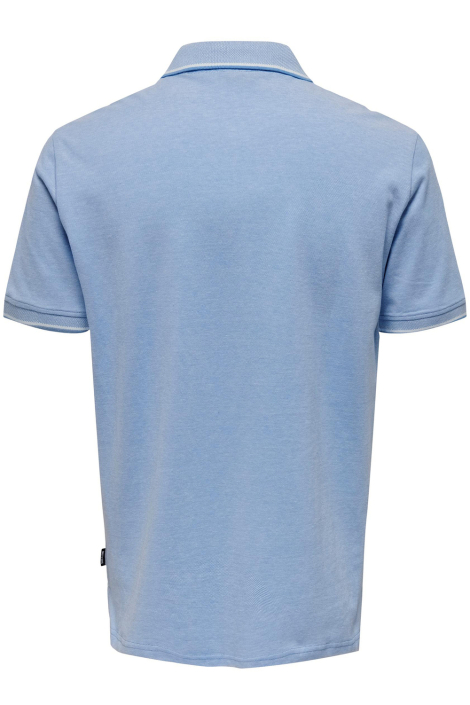 Only & Sons blauwe heren polo