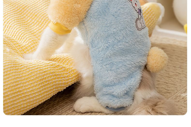 Cissilli - Beer Applique Chenille Huisdier Overall