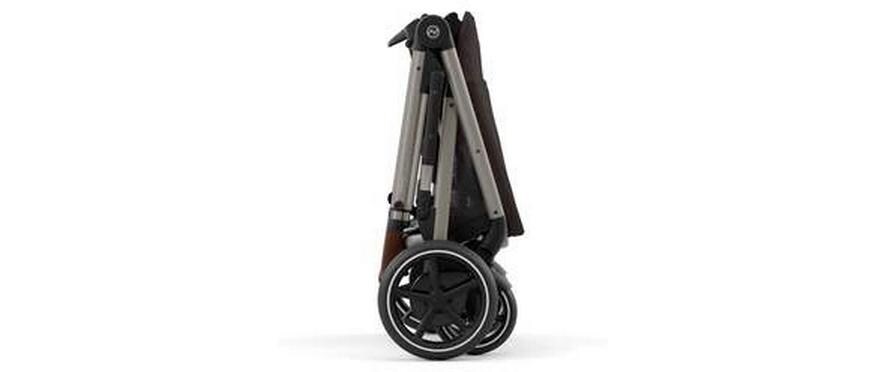 Kinderwagen eGazelle S Dunkelbraun<br>Elektrischer Kinderwagen mit 20 Kombinationen