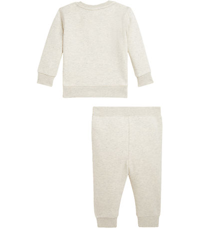 Polo Ralph Lauren Sweatset - Grau Meliert m. Kuscheltier