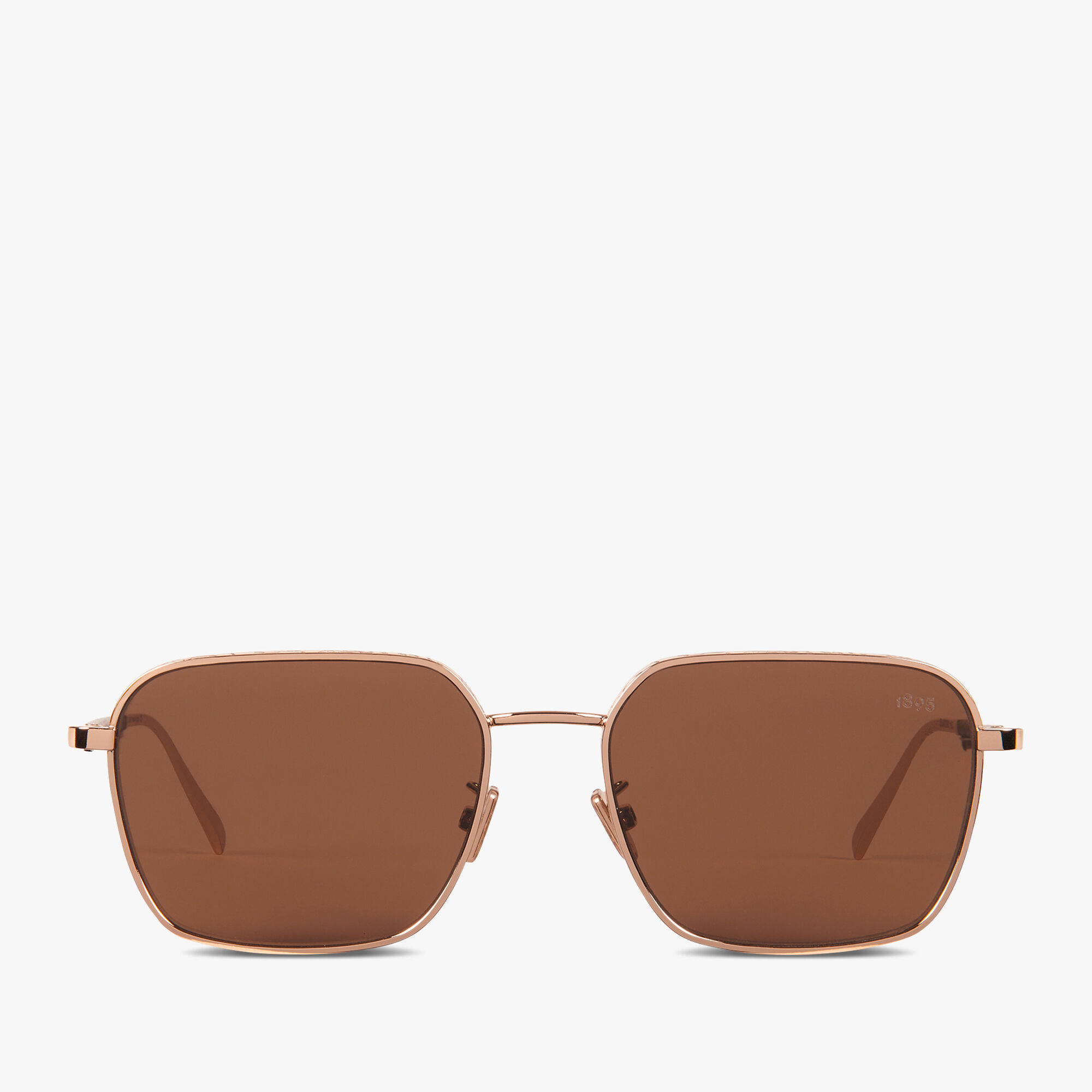 Lunettes De Soleil Mercury En Metal et Cuir