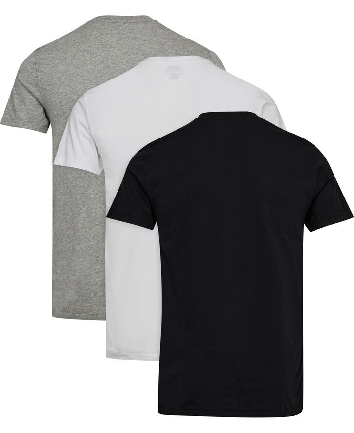 Polo Ralph Lauren Slim Crewneck 3-Pack 3pk white/black/andover hthr