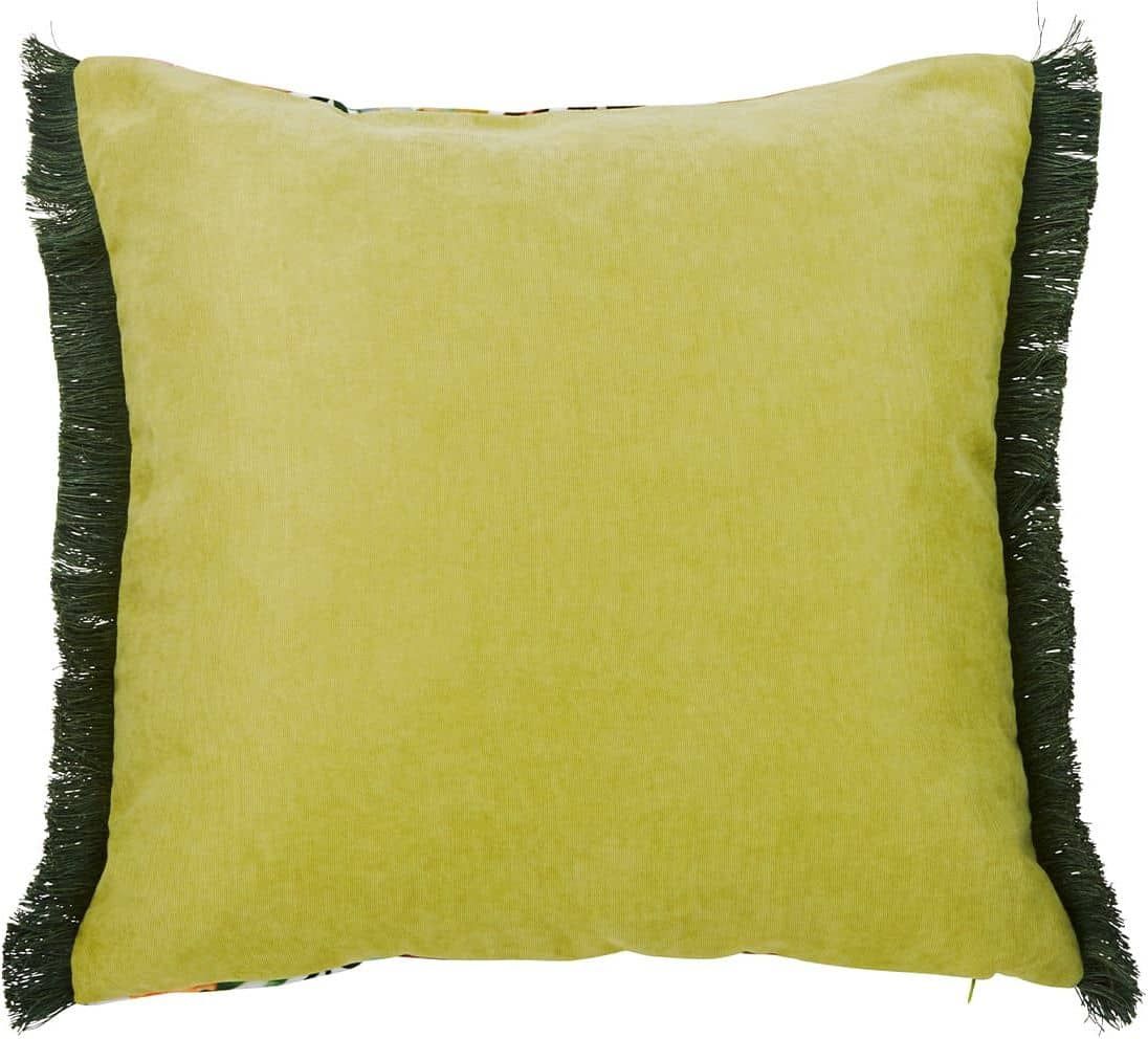 Kh Cushion Fringejungleflowers Cs17-454-0011
