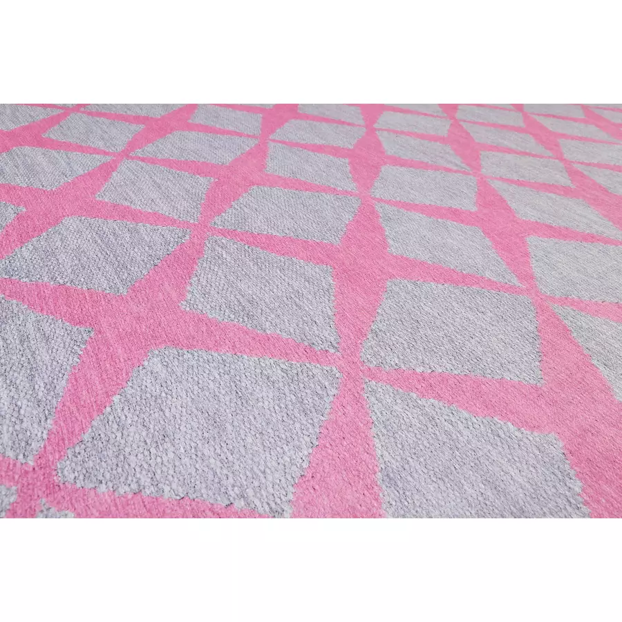 Esprit Kurzflorteppich CALEDON grau rosa