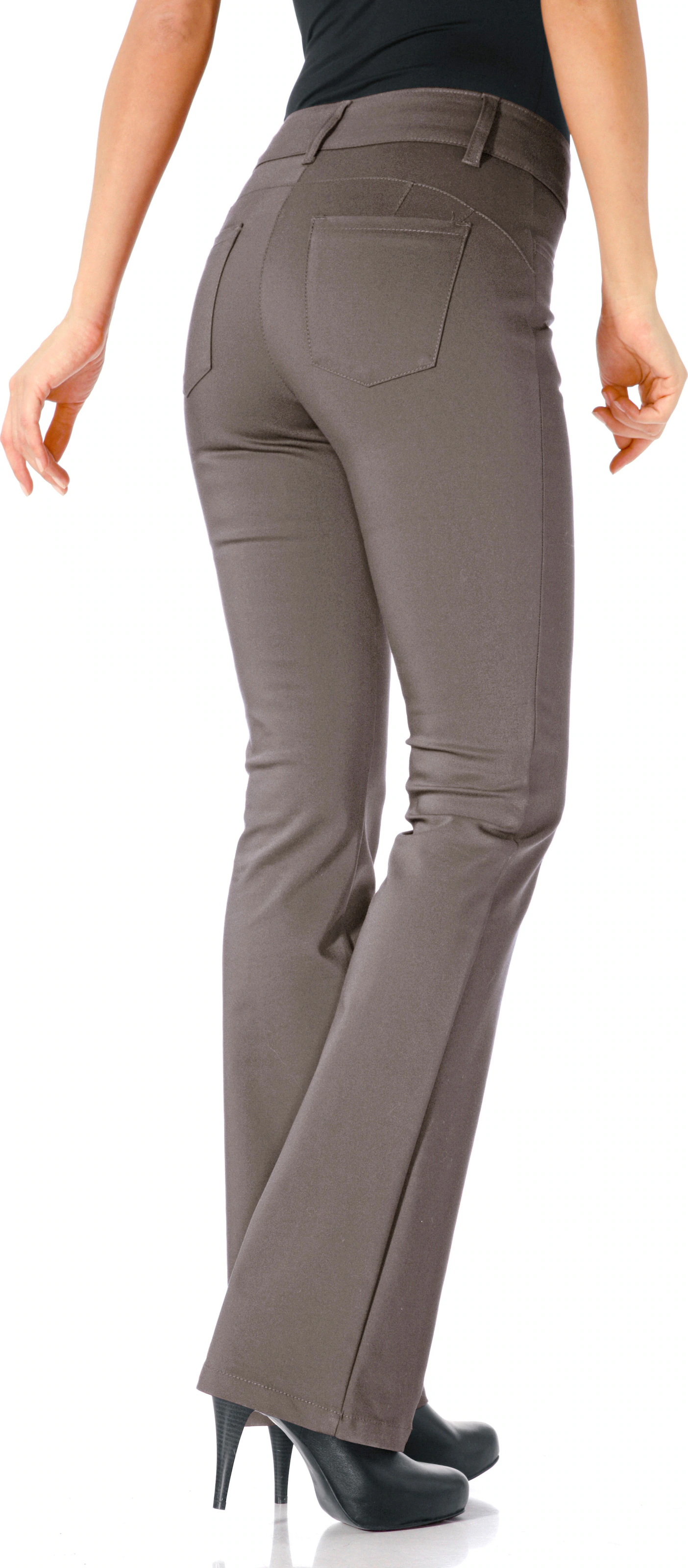 heine Bootcuthose in taupe