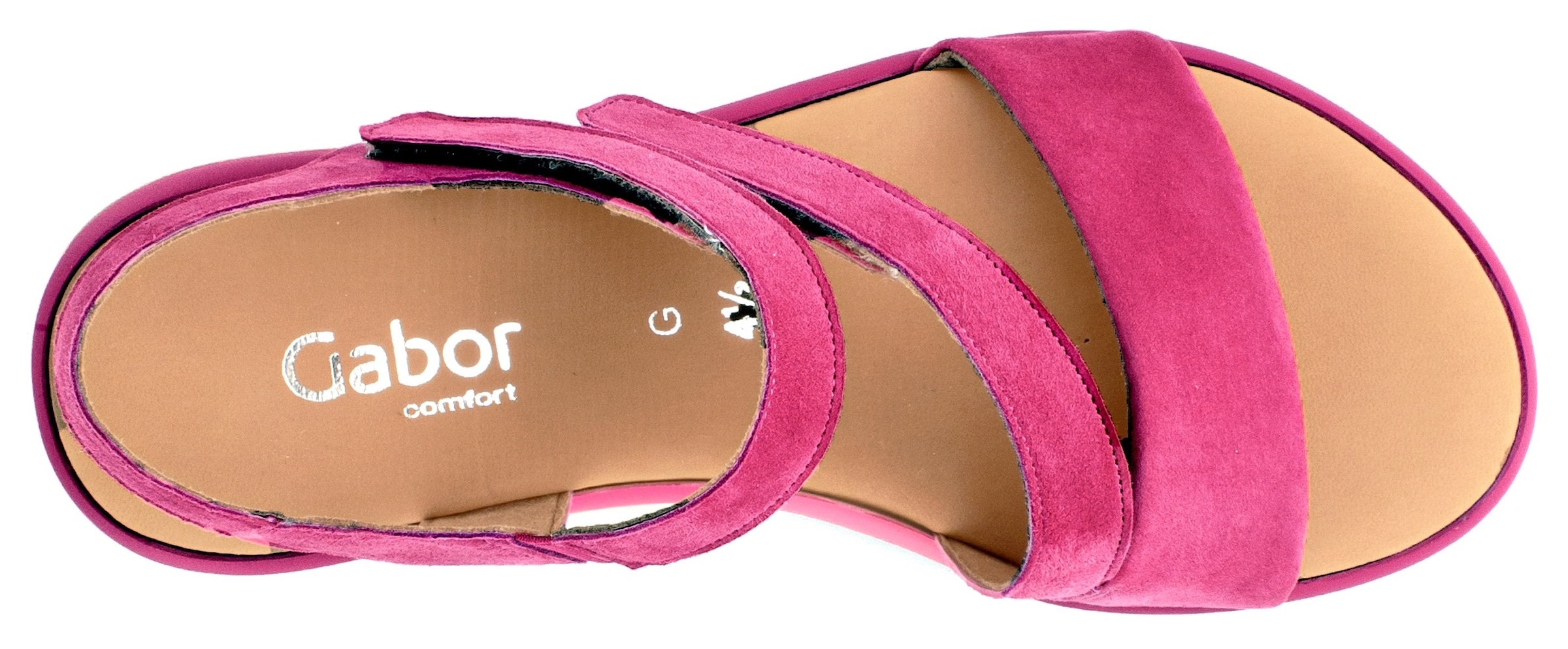 Gabor Sandalette »RHODOS«  , Sommerschuh, Sandale, Keilabsatz, aus der TV-Werbung, Weite G
