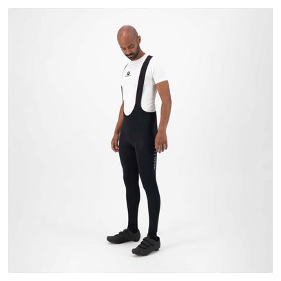 Cuissard Long Velo Avec Bretelless Avec Peau Rogelli Essential - Homme - Noir