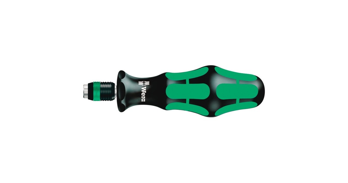 WeraKraftform Kompakt 70 Universal bitset  (Zwart/groen, 32‑delig)