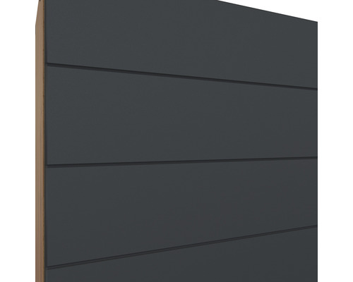 Held Furniture hoekkeuken zonder apparatuur Florence 240 cm grijs mat gedemonteerde variant omkeerbaar 1128.6293
