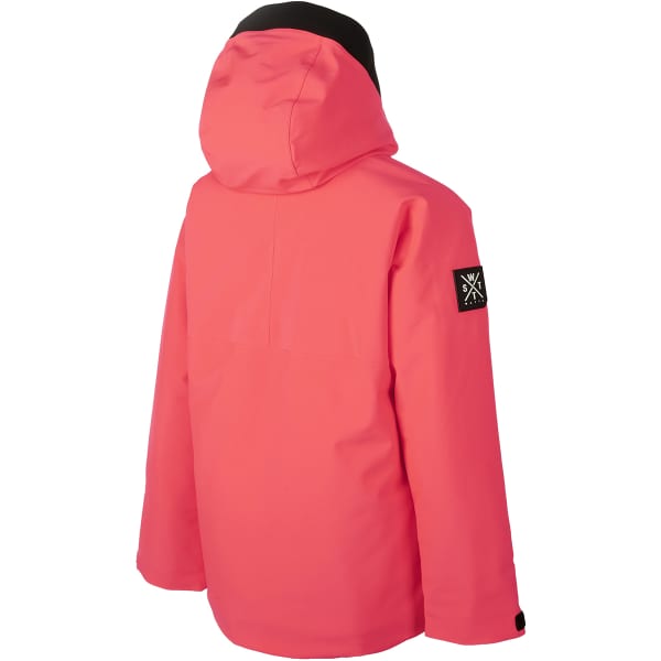 Veste de ski WATTS ARROW JR FLUO PINK/BLACK