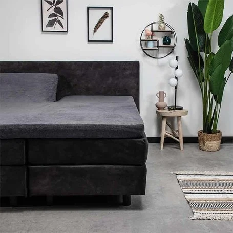 Hoeslaken Luxe Badstof - Splittopper