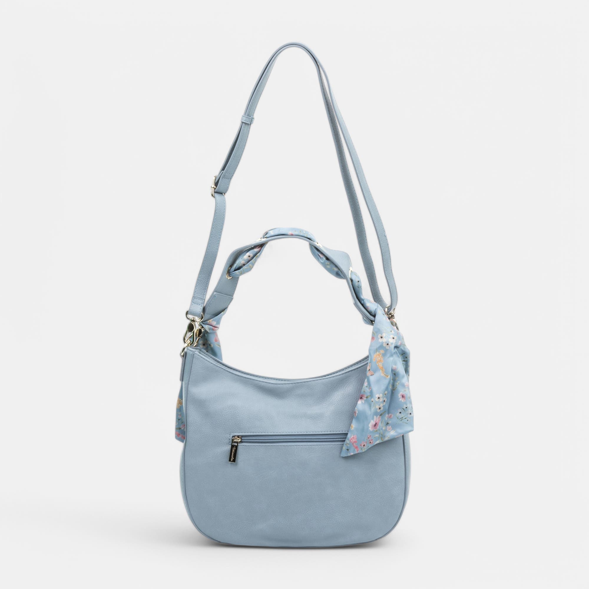 Sac de shopping bleu