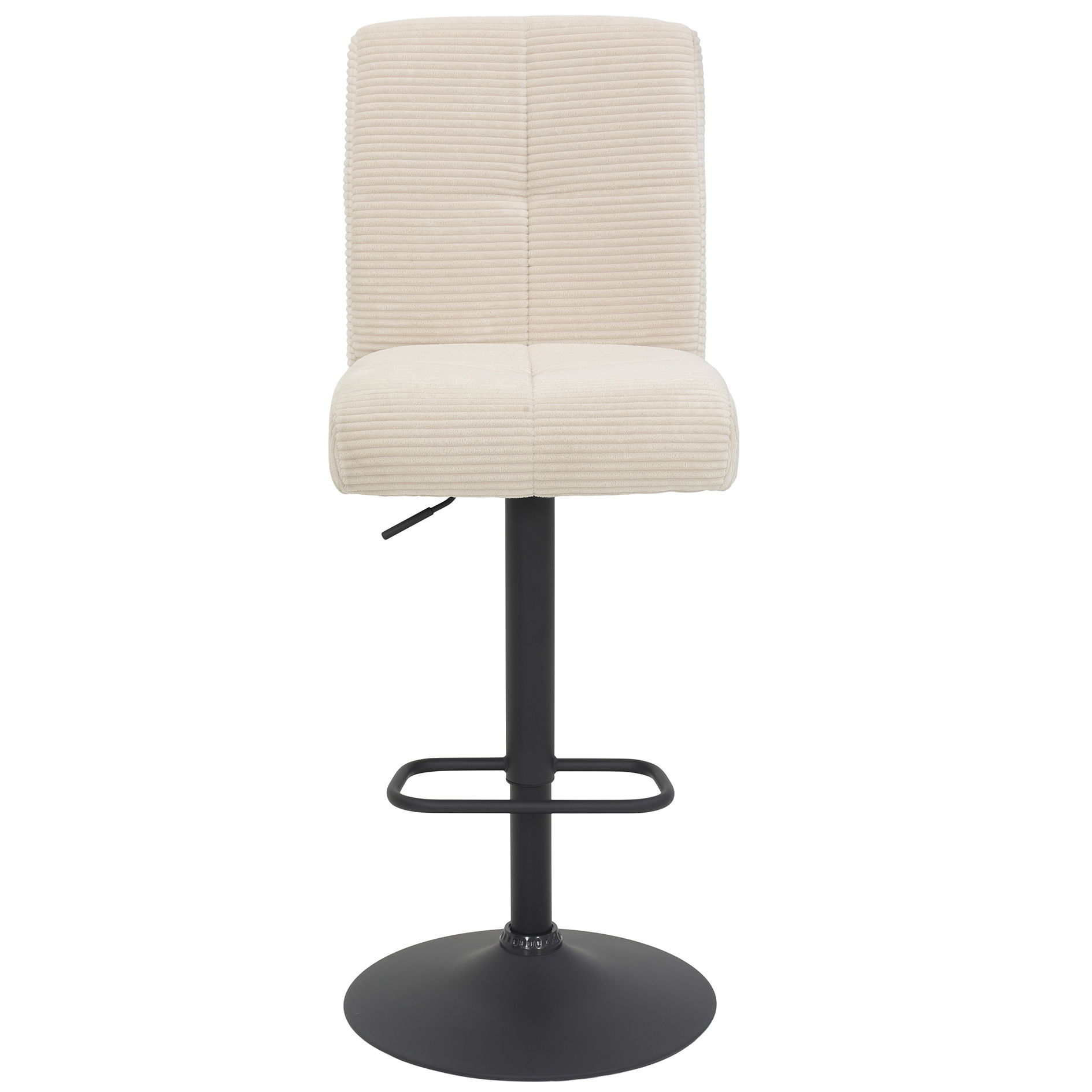 Barhocker - creme-schwarz - Breitcord