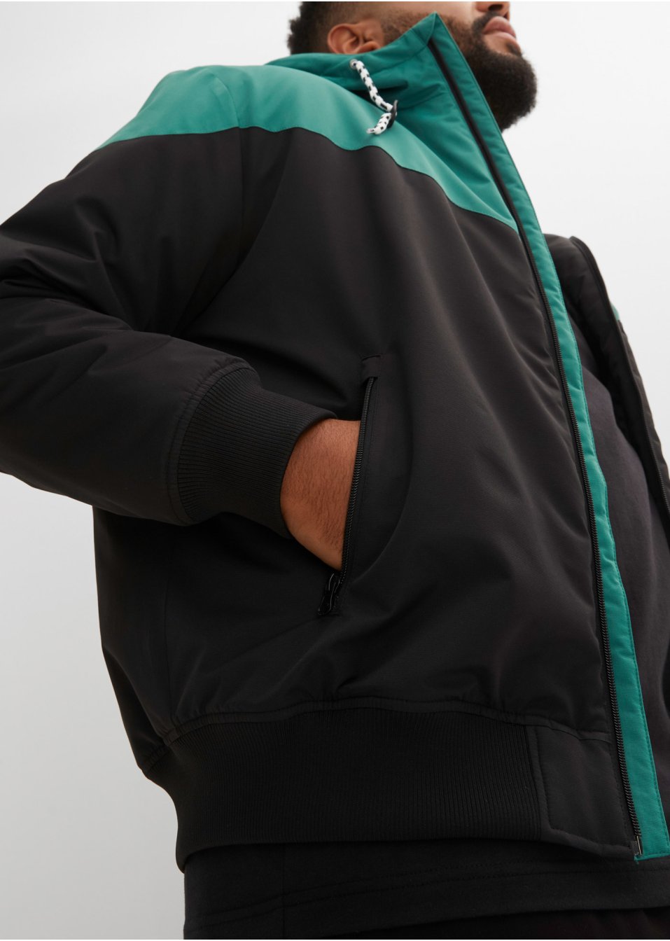 Veste hiver à capuche